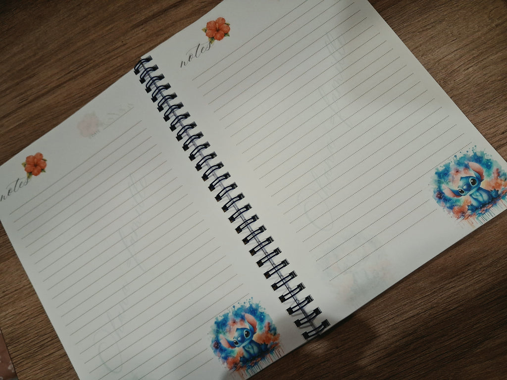 Cahier de notes , stitch