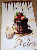 Cahier de note chocolat